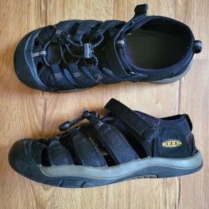 Keen Black Boys Outdoor Sandals